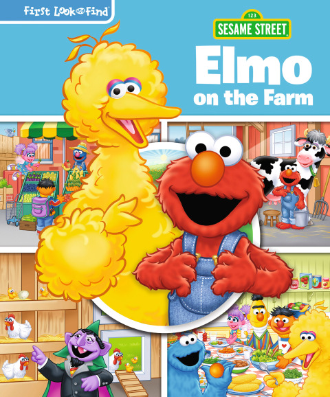 Sesame Street Elmo on the Farm: First Look and Find 