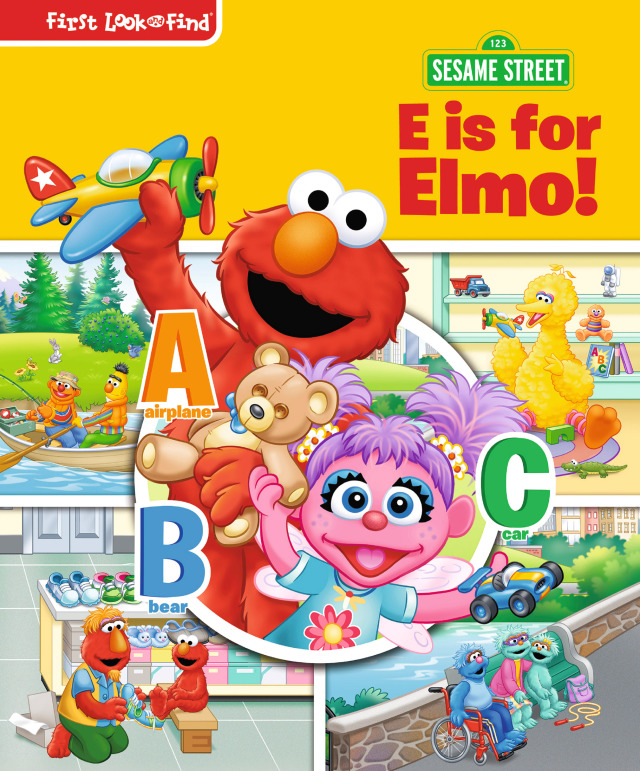 Sesame Street E is for Elmo!: First Look and Find