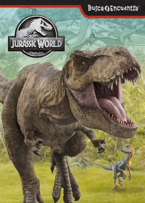 Cover image for book Jurassic World: Busca y Encuentra (Look and Find)