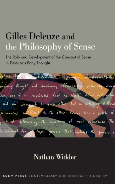 Cover image for book Gilles Deleuze and the Philosophy of Sense