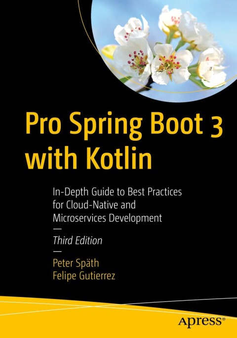 Cover image for book Pro Spring Boot 3 with Kotlin