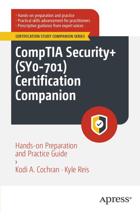 Cover image for book CompTIA Security+ (SY0-701) Certification Companion