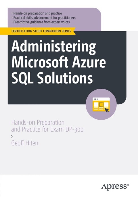 Cover image for book Administering Microsoft Azure SQL Solutions