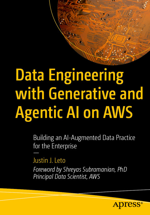 Cover image for book Data Engineering with Generative and Agentic AI on AWS