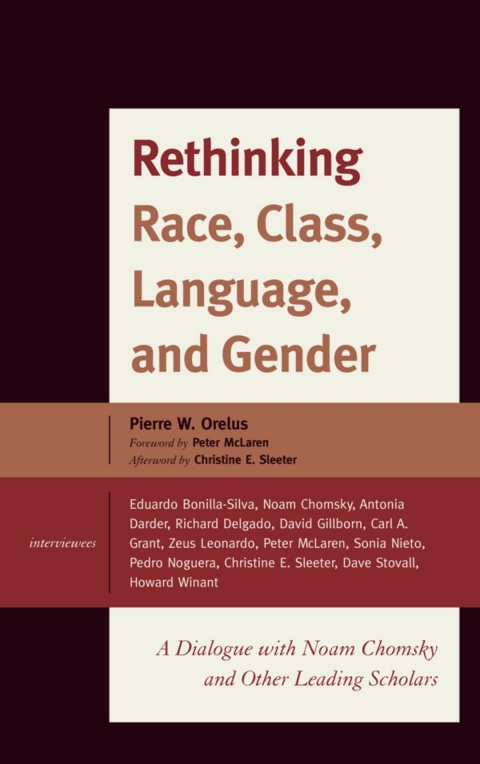 Cover image for book Rethinking Race, Class, Language, and Gender