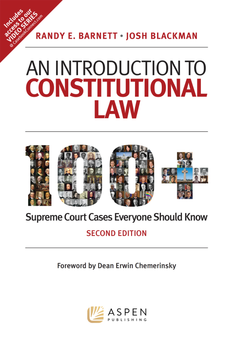 Cover image for book An Introduction to Constitutional Law