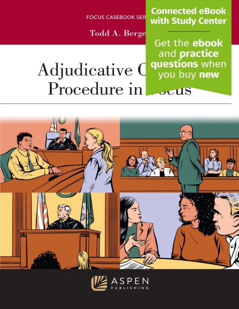 Cover image for book Adjudicative Criminal Procedure in Focus