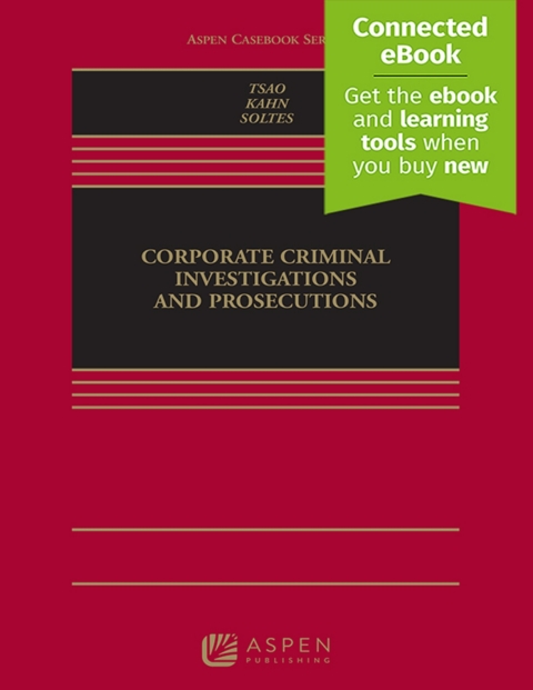 Cover image for book Corporate Criminal Investigations and Prosecutions, Connected eBook