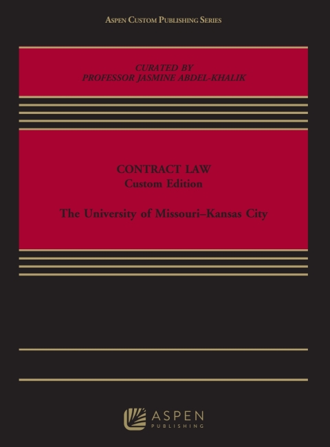 Cover image for book Contract Law