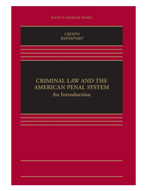 Cover image for book Criminal Law and the American Penal System 2.0