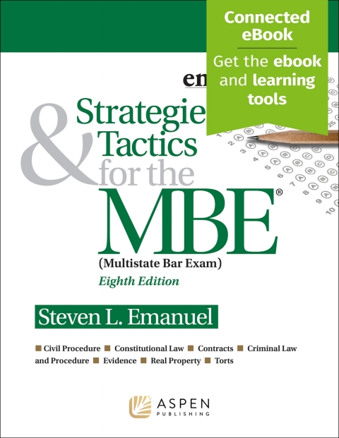 Cover image for book Strategies & Tactics for the MBE