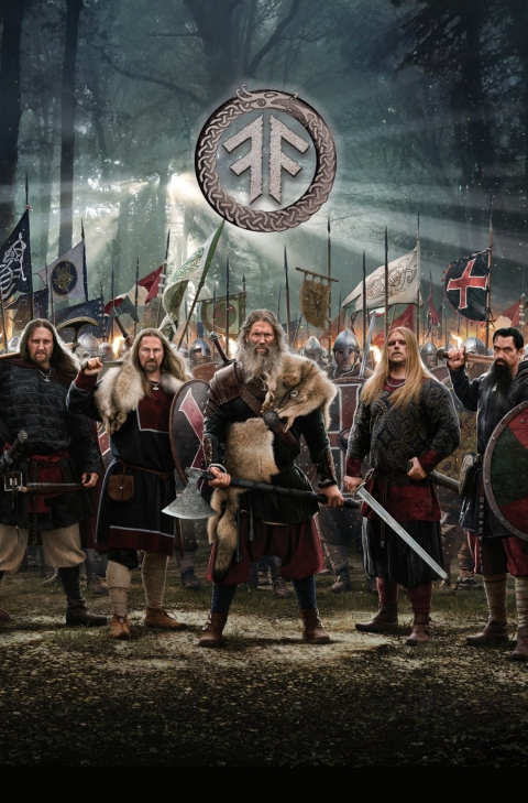 Cover image for book Amon Amarth: The Great Heathen Army (Hardcover)