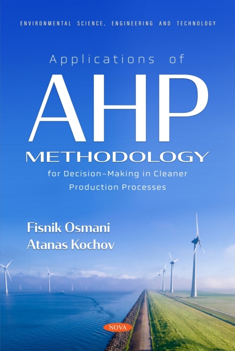 Cover image for book Applications of AHP Methodology for Decision-Making in Cleaner Production Processes