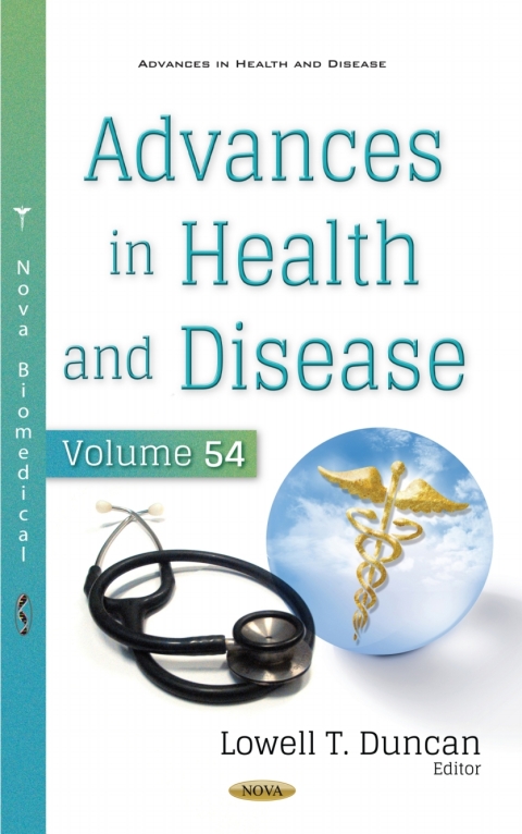 Cover image for book Advances in Health and Disease. Volume 54