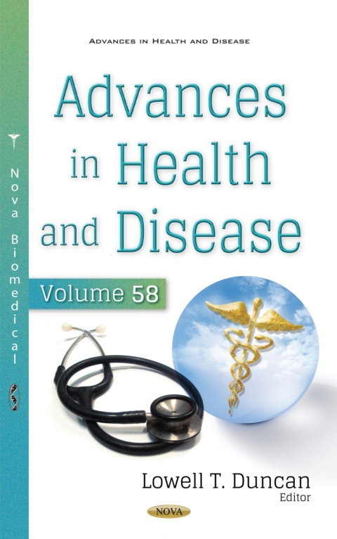 Cover image for book Advances in Health and Disease. Volume 58