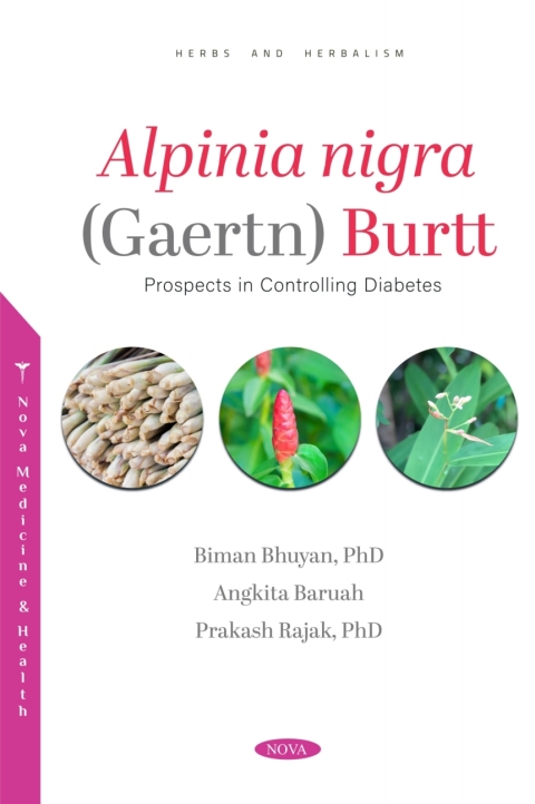 Cover image for book Alpinia nigra (Gaertn) Burtt: Prospects in Controlling Diabetes
