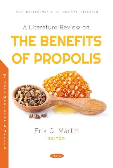 Cover image for book A Literature Review on the Benefits of Propolis