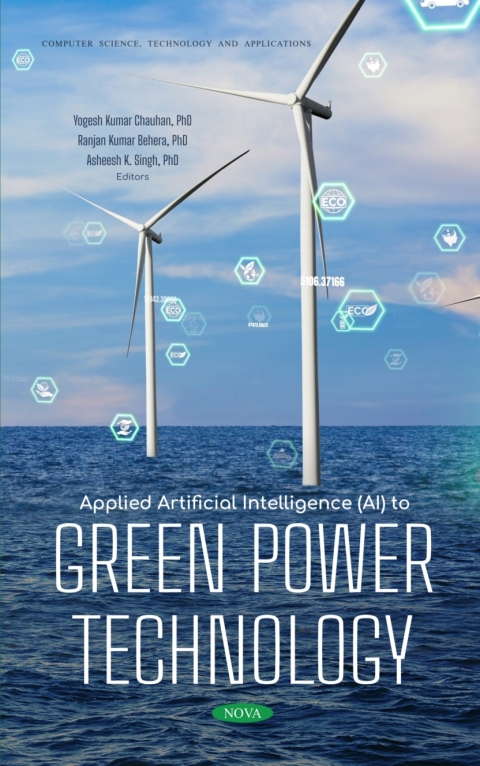 Cover image for book Applied Artificial Intelligence (AI) to Green Power Technology