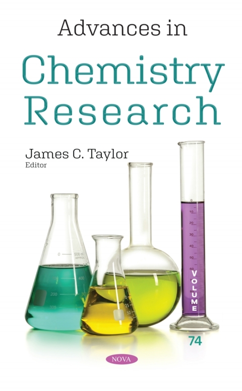 Cover image for book Advances in Chemistry Research. Volume 74