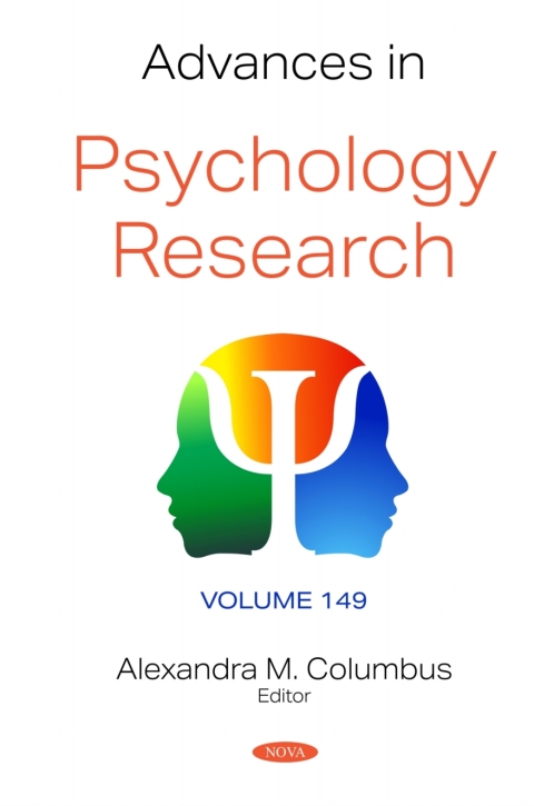 Cover image for book Advances in Psychology Research. Volume 149