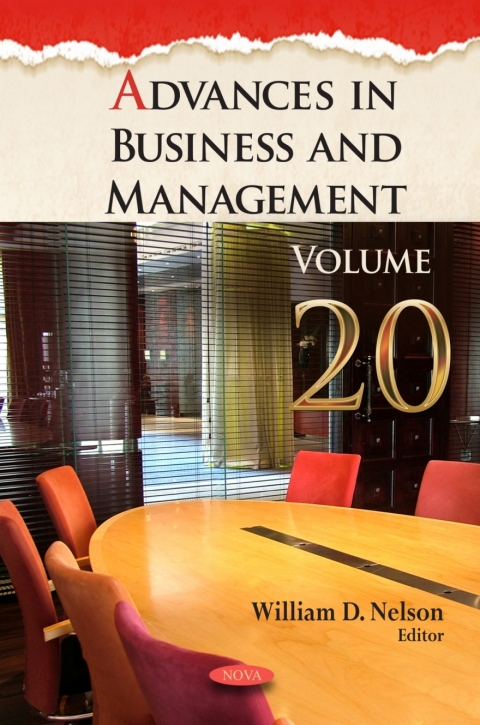 Cover image for book Advances in Business and Management. Volume 20