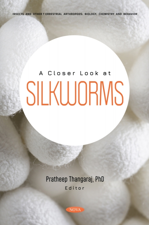 Cover image for book A Closer Look at Silkworms