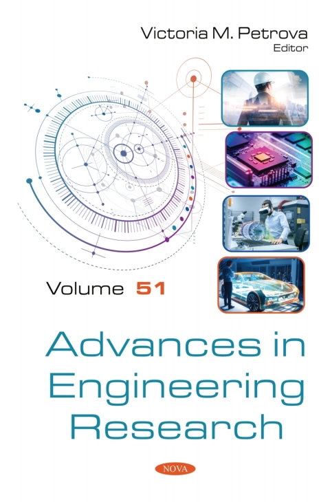 Cover image for book Advances in Engineering Research. Volume 51
