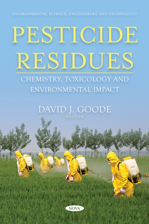 Cover image for book Pesticide Residues: Chemistry, Toxicology and Environmental Impact