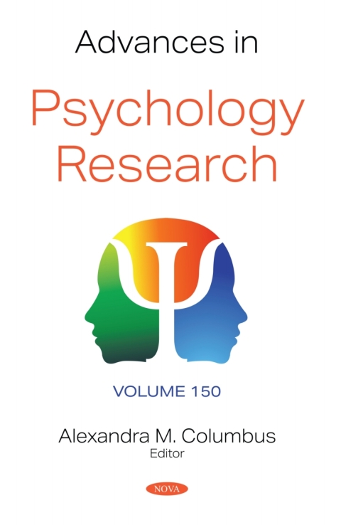 Cover image for book Advances in Psychology Research. Volume 150