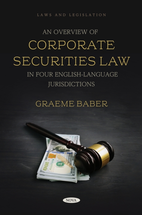 Cover image for book An Overview of Corporate Securities Law in Four English-Language Jurisdictions