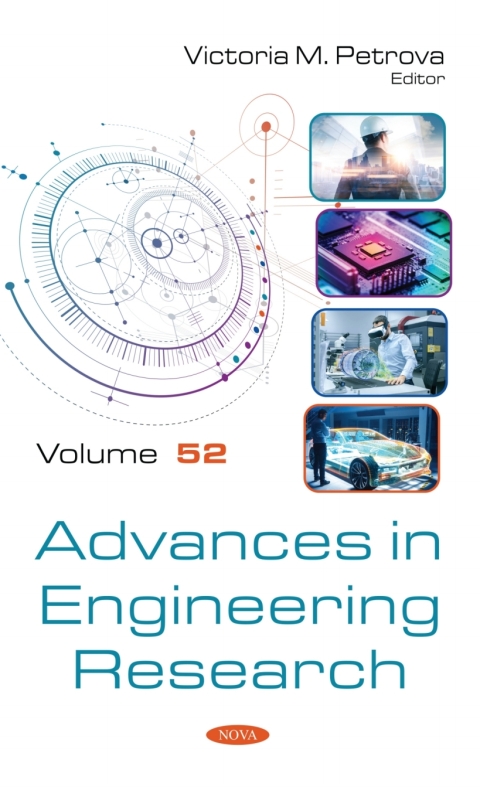 Cover image for book Advances in Engineering Research. Volume 52