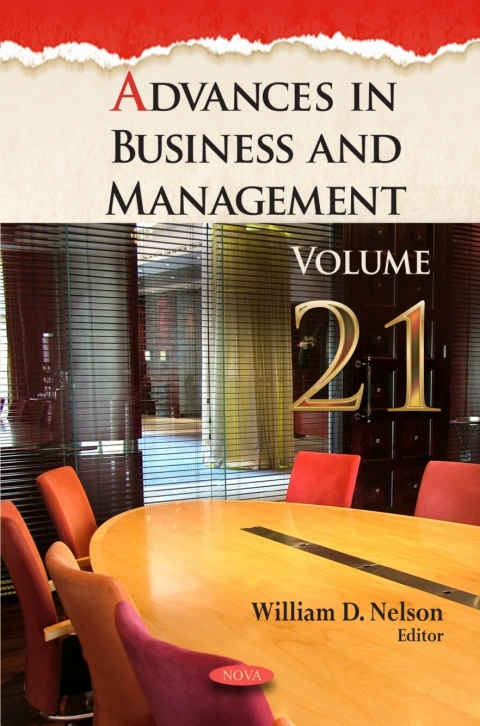 Cover image for book Advances in Business and Management. Volume 21