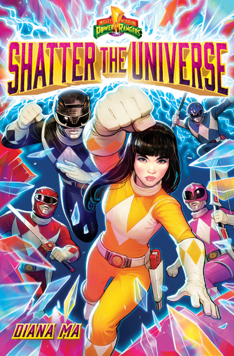Cover image for book Shatter the Universe (Mighty Morphin Power Rangers Book 2)