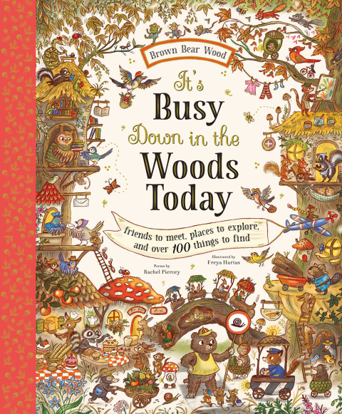 Cover image for book It's Busy Down in the Woods Today