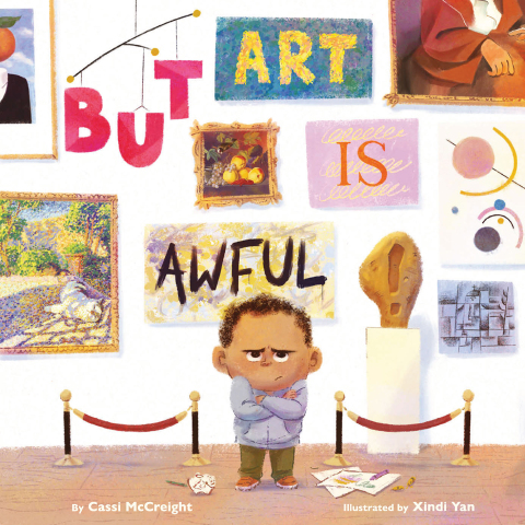 Cover image for book But Art Is Awful!
