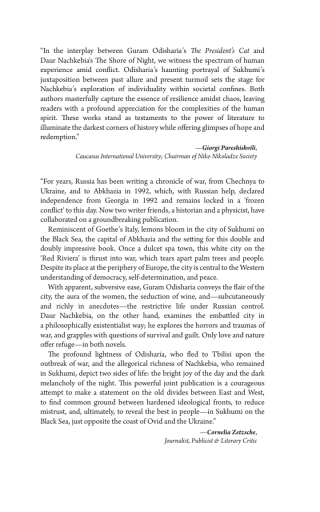 Two Novels from the Caucasus