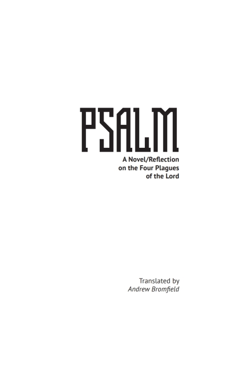 Cover image for book PSALM