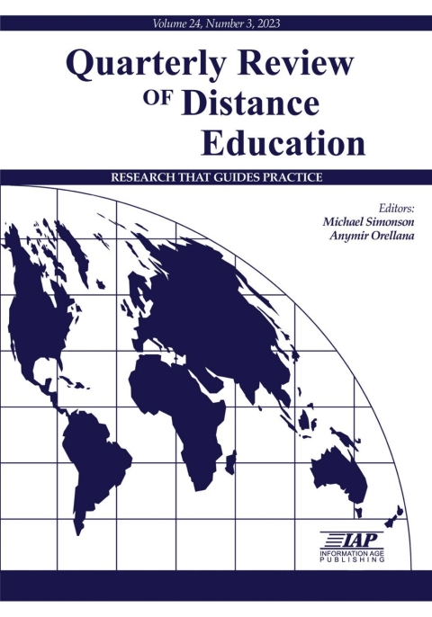 Cover image for book Quarterly Review of Distance Education: Volume 24 #3