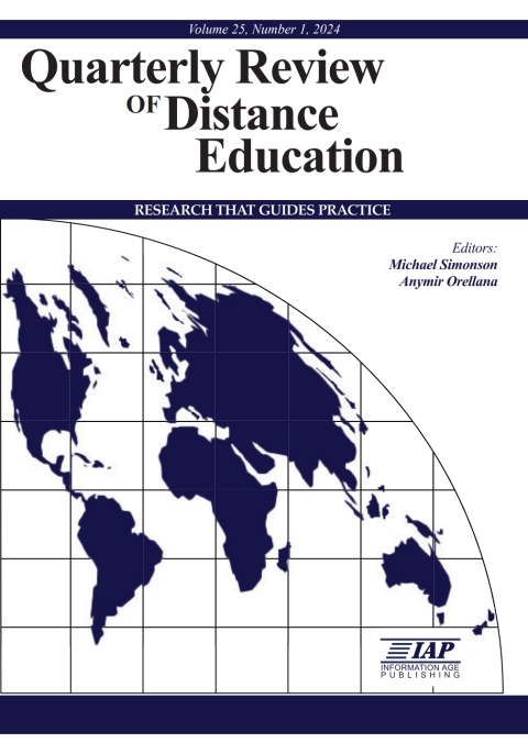 Cover image for book Quarterly Review of Distance Education: Volume 25 #1