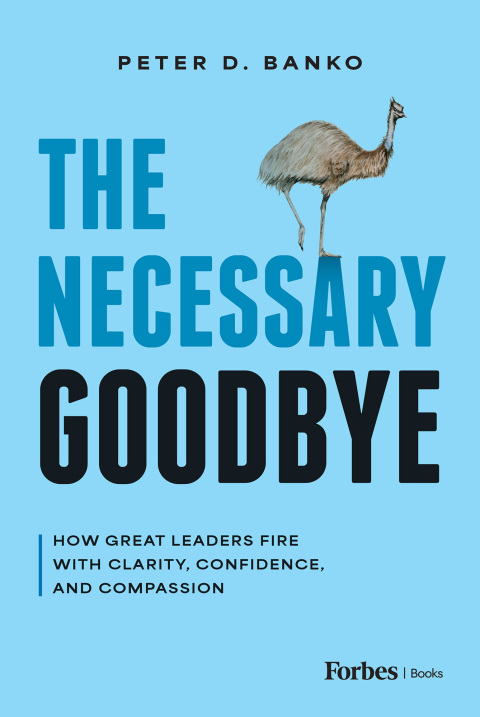 Cover image for book The Necessary Goodbye
