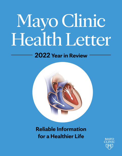 Cover image for book Mayo Clinic Health Letter: Year in Review 2022