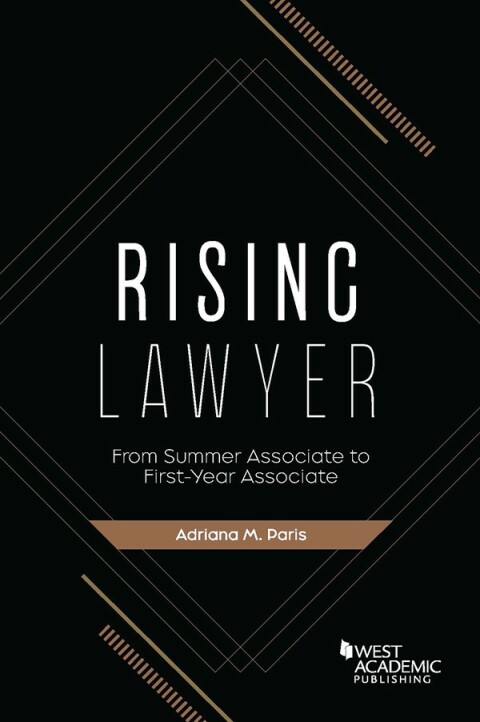 Cover image for book Paris's Rising Lawyer: From Summer Associate to First-Year Associate
