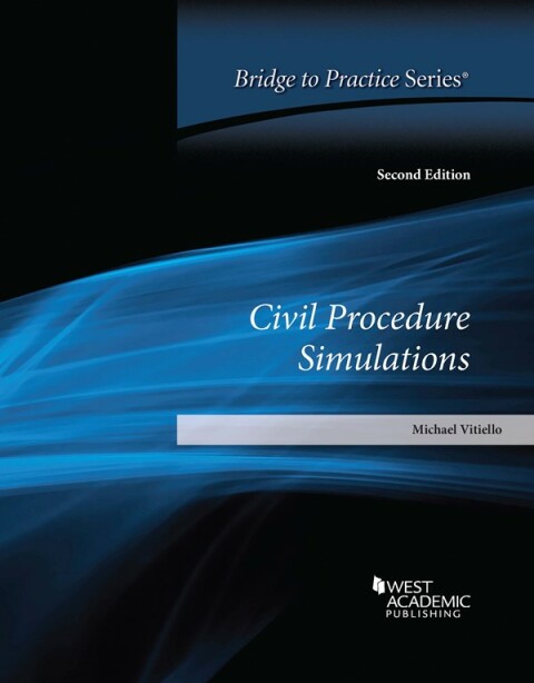 Cover image for book Vitiello's Civil Procedure Simulations: Bridge to Practice