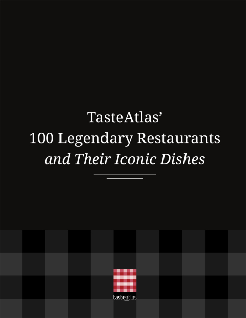 Cover image for book TasteAtlas’ 100 Legendary Restaurants and Their Iconic Dishes