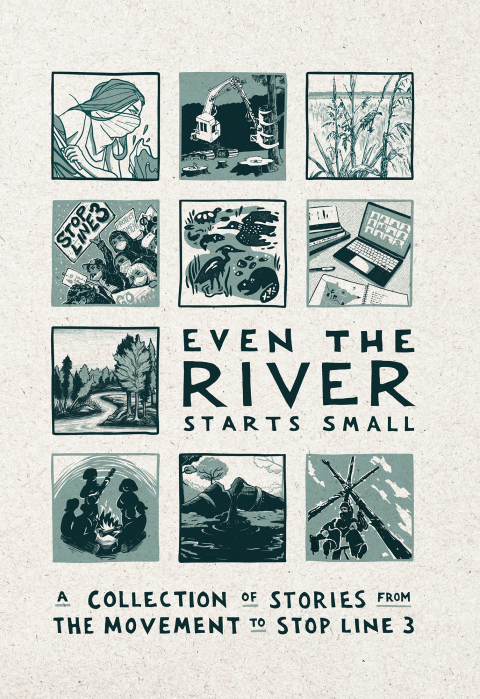 Cover image for book Even the River Starts Small