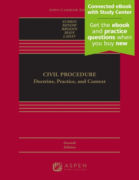 Civil Procedure:Doctrine... W/Access