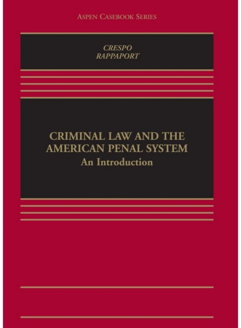 Cover image for book Criminal Law and the American Penal System 3.0