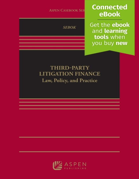 Cover image for book Third-Party Litigation Finance