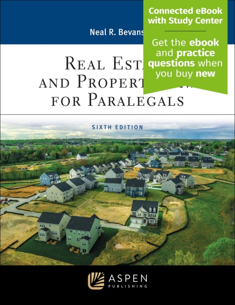 Cover image for book Real Estate and Property Law for Paralegals