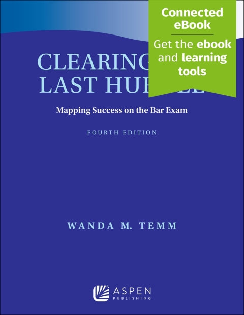 Cover image for book Clearing the Last Hurdle